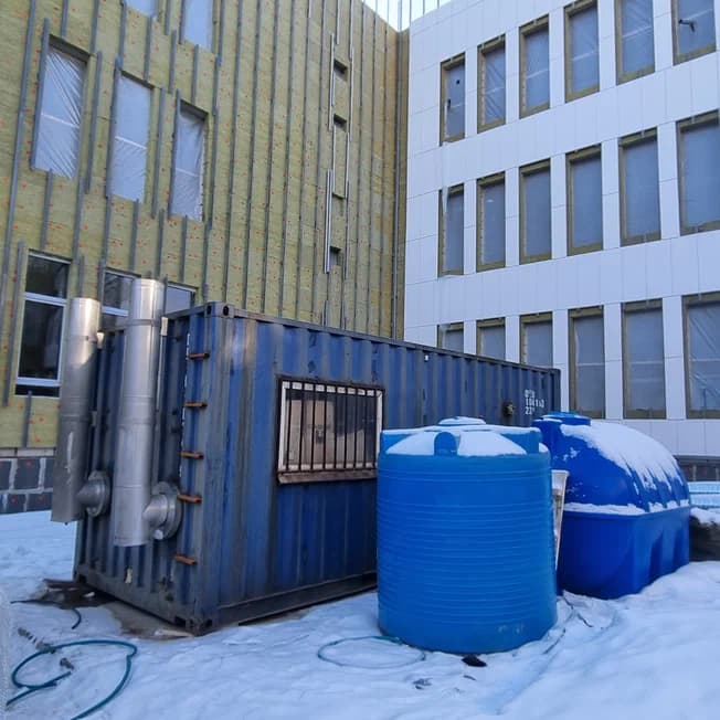 Мобильная дизельная котельная ЛД-1000 (1,0 МВт) в аренду