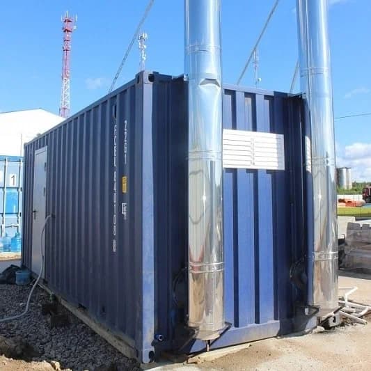 Мобильная дизельная котельная ЛД-400 (0,4 МВт) в аренду